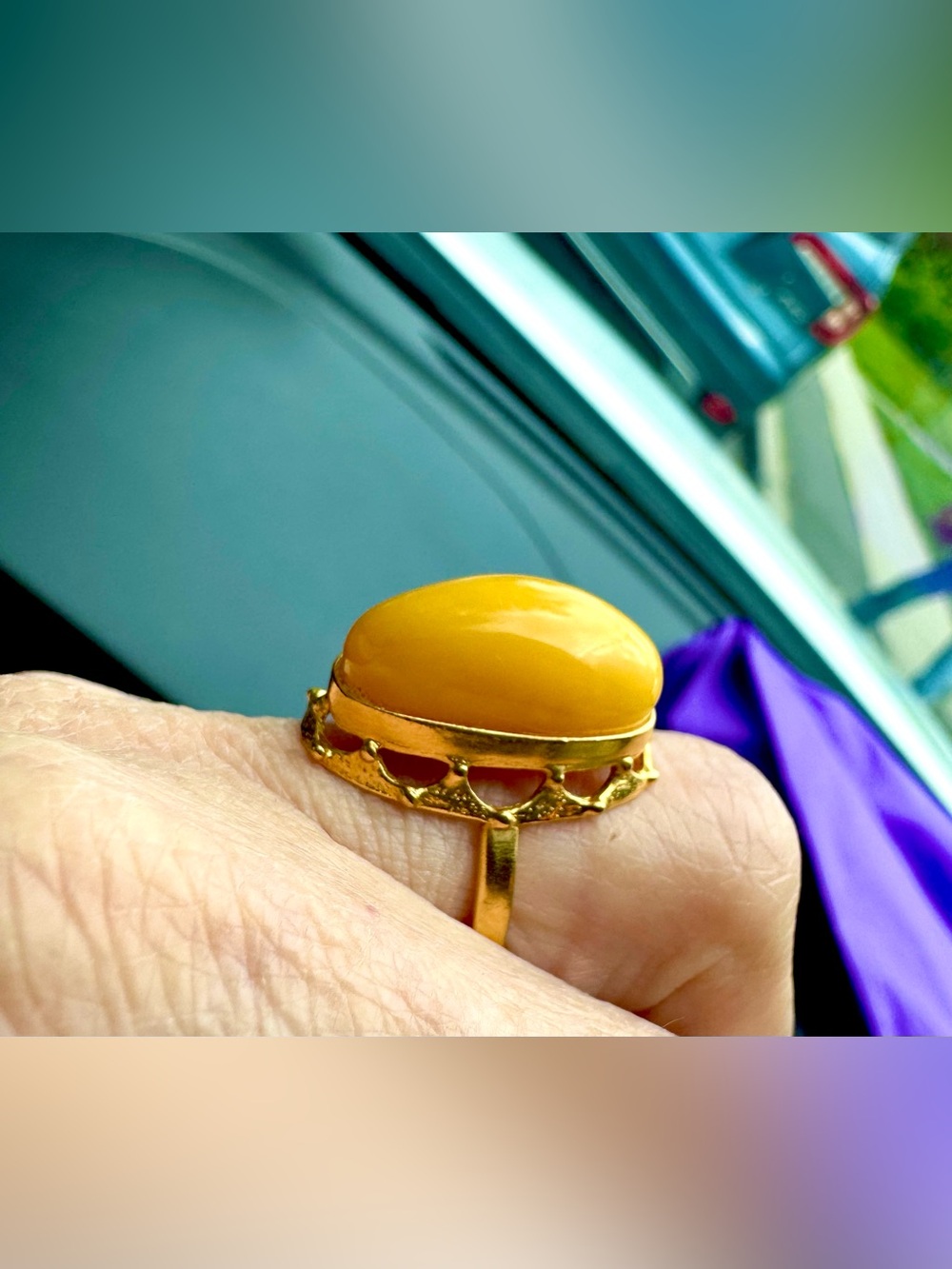 Quality Amber Ring - Picture 7 of 13